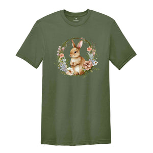 Baby Bunny Easter Shirt, Cute Bunny T-Shirt, Rabbit Shirt, Rabbit Lover Gift, Cute Easter Tee, Bunny Lover Gift