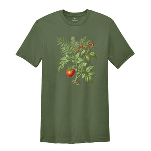 Tomato Shirt, Tomato Girl Shirt, Tomato Plant Shirt, Tomato Gift, Gardener Shirt, Tomato Lover Shirt, Vintage Fruit & Vegetable Shirt