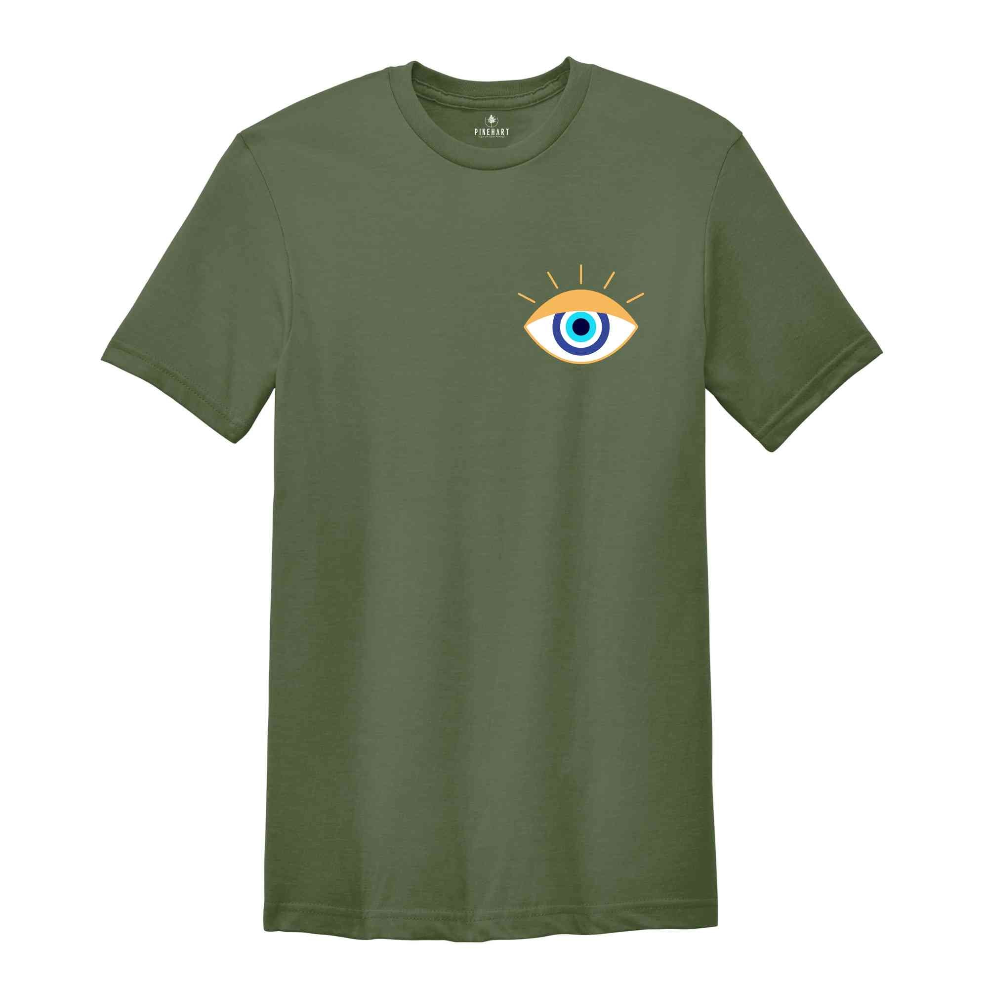 Evil Eye Shirt, May All Negative Energy Be Returned To Sender Shirt, Trendy Women's Shirt, Spiritual Shirt, Gift For Mom