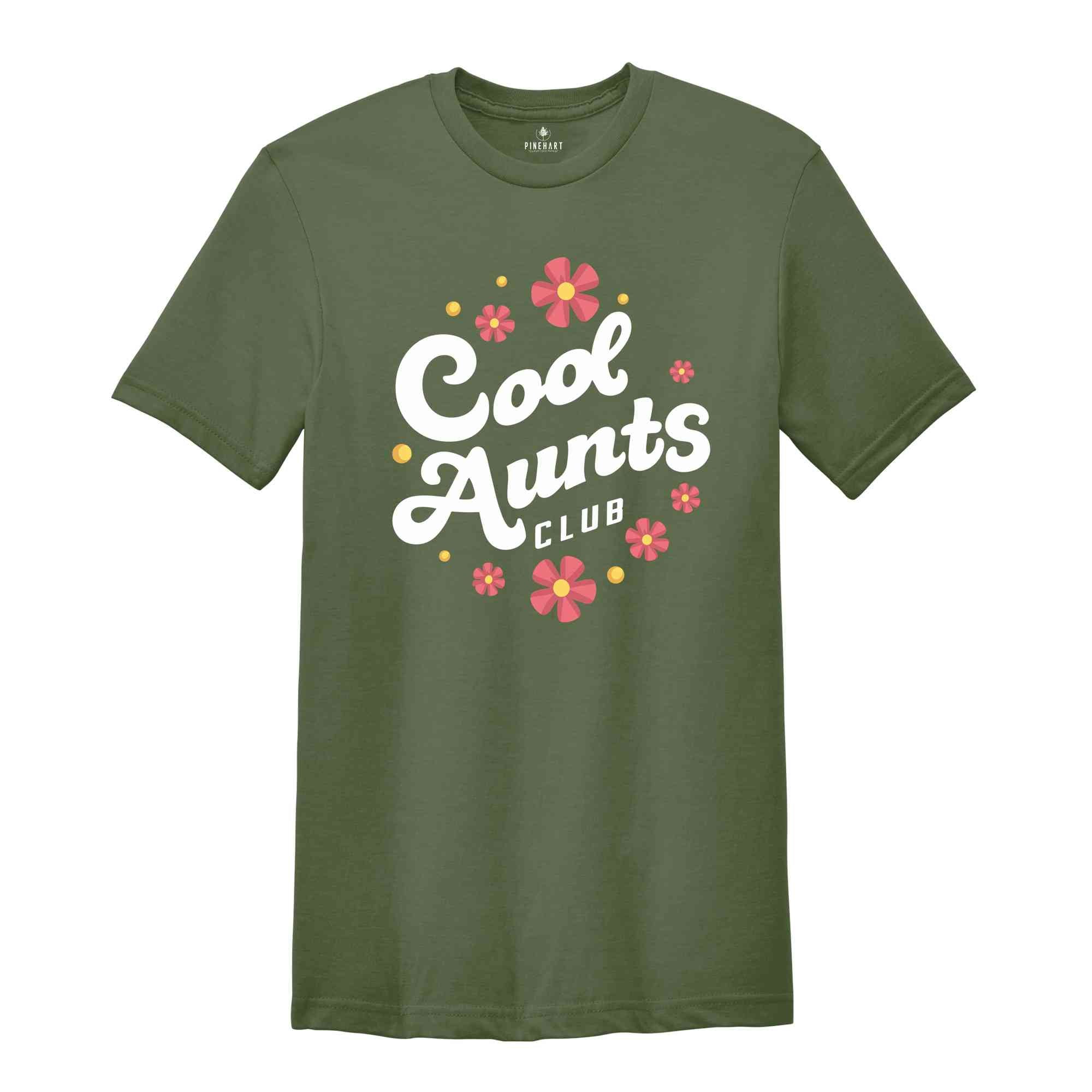 Cool Aunts Club Shirt, Cool Aunts Shirt, Favorite Aunt Shirt, Cool Aunt Gift from Niece, New Aunt Shirt, Funny Cool Aunt Shirt