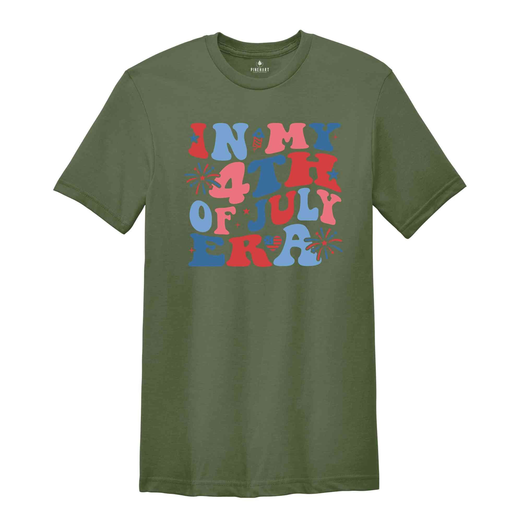 In My 4th Of July Era Shirt, Fourth Of July Shirt, Independence Day Shirt, Patriotic Shirt, Memorial Day Shirt, July 4th Shirt, USA Shirt