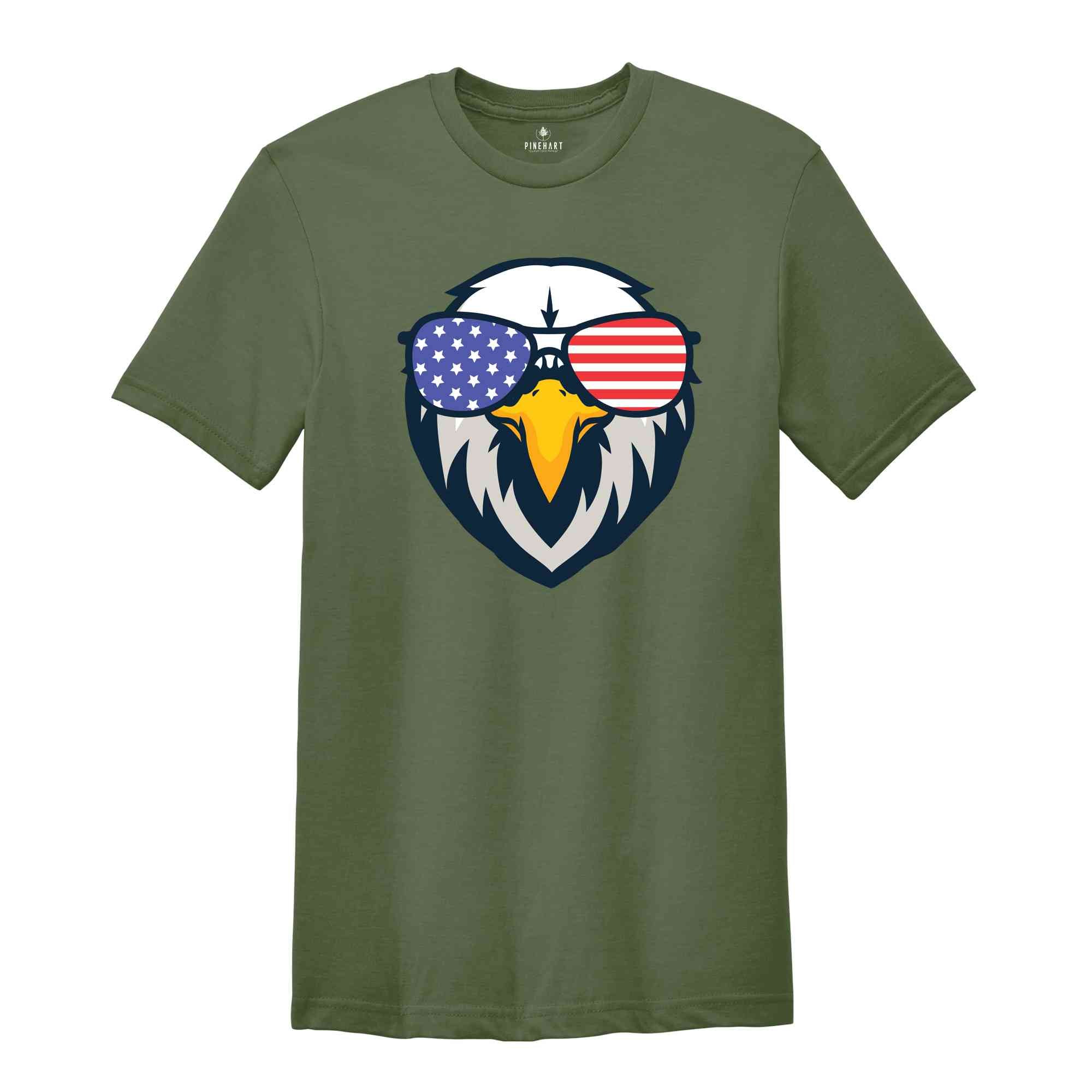 American Eagle Shirt, Eagle 4th Of July Shirt, American Flag Shirt, Patriotic Shirt, Fourth Of July Shirt, USA Shirt, Memorial Day Shirt