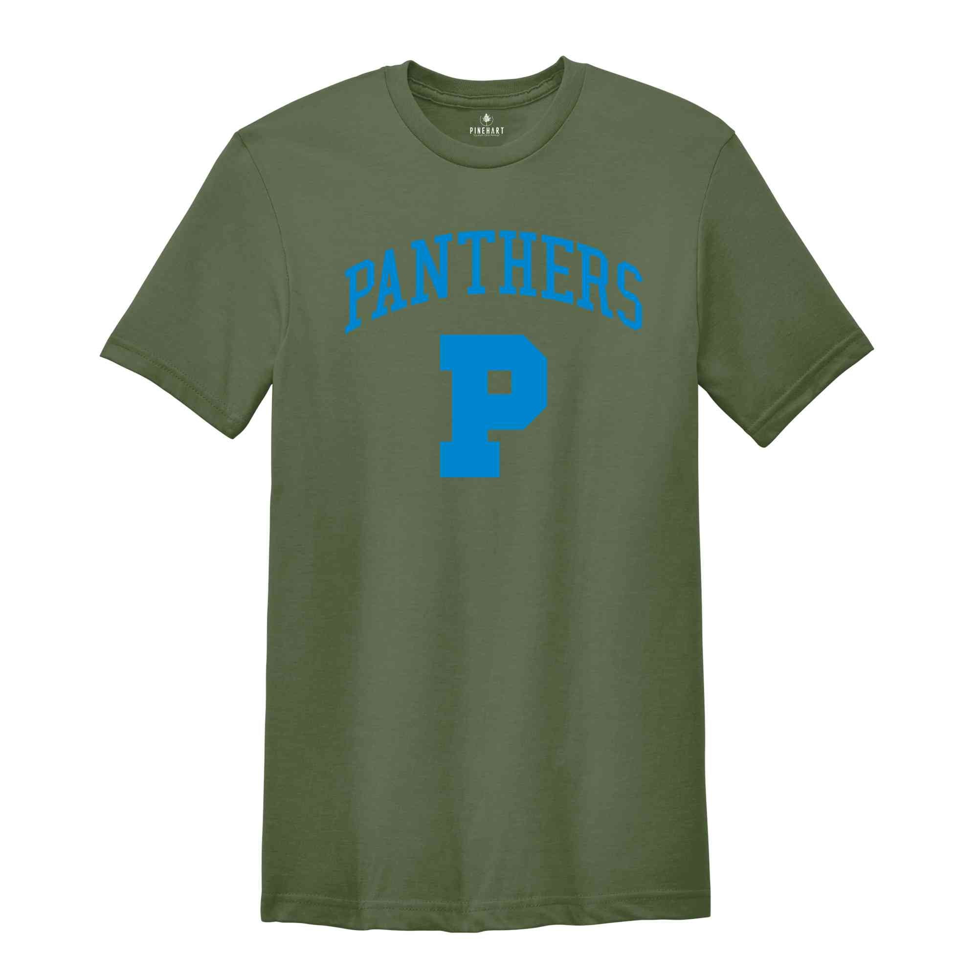 Panthers Mascot Shirt for Back to School