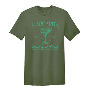 Margarita Cocktail Club Shirt, Summer Shirt, Beach Vacation Shirt, Beach Mode Shirt, Summer Vibes Shirt, Margarita Lover Shirt, Summer Vibe