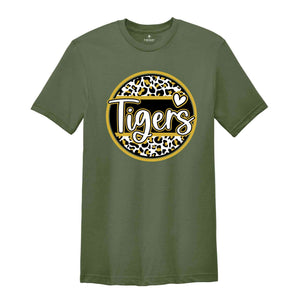 Tigers Team Shirt, School Spirit Apparel, Tigers Mascot Shirt, Tigers Spirit Shirt, Team Mascot Shirt, Football Team Shirt, Sports Shirt