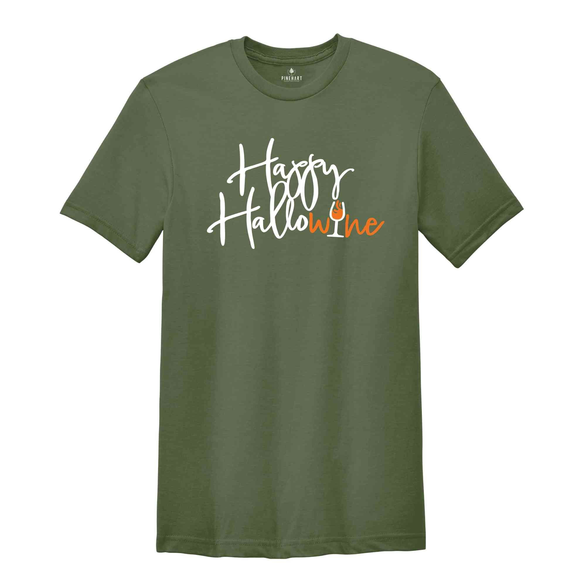 Funny Halloween Shirt, Happy Hallowine Shirt, Halloween Wine Shirt, Funny Halloween Shirt, Halloween Wine Drinking Shirt, Hallowine Shirt,