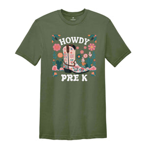 Howdy Prek Teacher Shirt, Western Teacher Shirt, Chaos Coordinator Tee, Pre-K Teacher Shirt, Pre-k Crew Tee, Pre-k Team Shirt