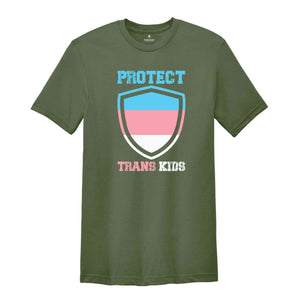 Support Trans Children Tee, Protect Trans Kids Shirt, Rainbow Pride Shirt, Pride Ally Tee, Trans Pride Shirt, Trans Gift, Equality Shirt