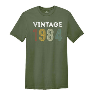 Vintage 40th Birthday Shirt, 40th Birthday Gifts, 1984 Vintage Birthday Tee, Birthday Gifts, Mum Birthday Shirt