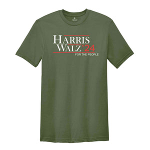 Harris Walz Shirt 2024, Kamala Harris Tim Walz President Tee, Democratic Election Shirt, President Harris Tee, Tim Walz Shirt, Democrat Shir