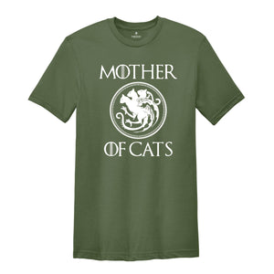 Mother Of Cats Shirt, Cat Mom Shirt, Cat Lover Shirt, Cat Shirt Gift, Gift For Her, Cat Mama Shirt, Cute Cat Shirt, Funny Cat Shirt