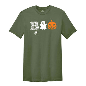 Halloween Boo Shirt, Halloween Ghost Shirt, Halloween Pumpkin TShirt, Kids Halloween Shirt, Spider Halloween Shirt, Toddler Halloween Shirt