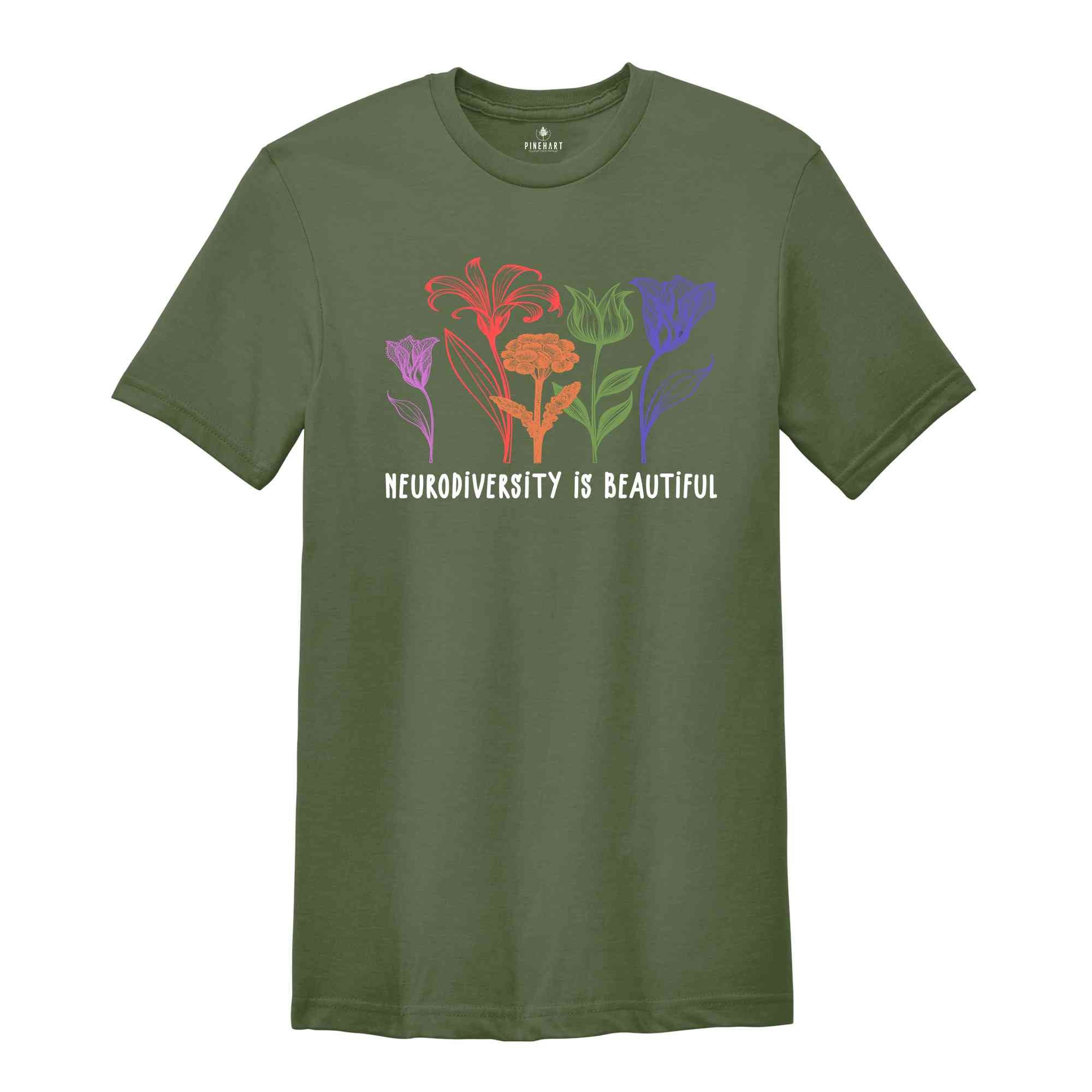 Neurodiversity Is Beautiful Shirt, Autism Awareness Shirt, Neurodiversity Shirt, Autism Mom Shirt, Autism Shirt, Heart Neurodiversity Shirt