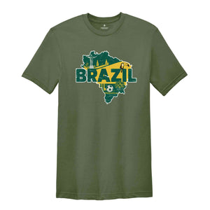 Retro Brazil Shirt, Brazil Travel Shirt, Country Travel Shirt, Shirt For Traveler, Travel Lover Gift, Travel Tee, Trip Shirt