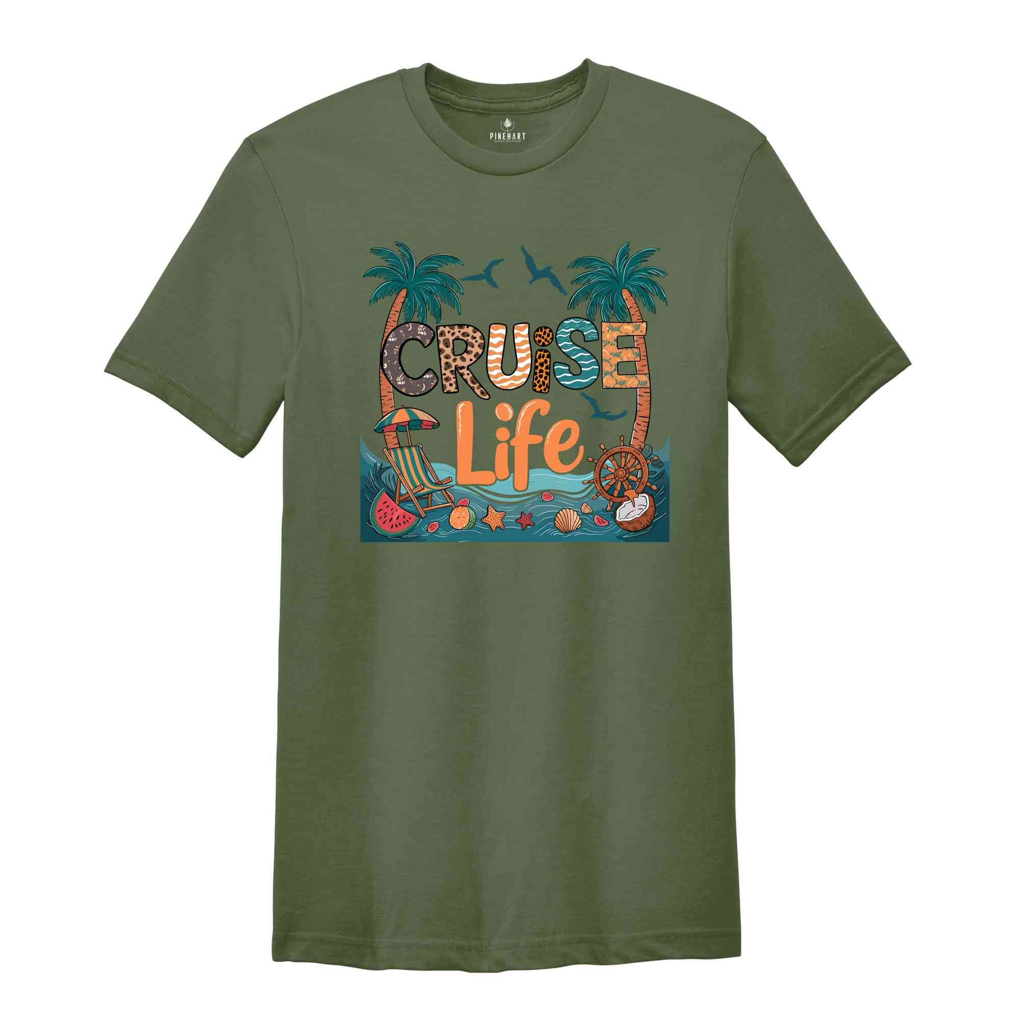 Cruise Life Shirt, Cruise Crew Shirt, Family Cruise Shirt, Cruise Vacation Shirt, Funny Cruising Shirt, Cruise Life 2024 Shirt