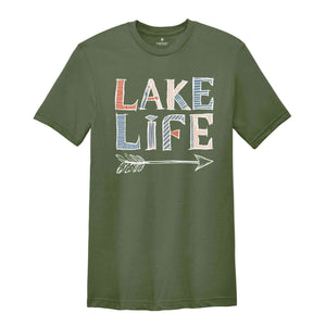 Lake life Shirt, Lake Shirt, Gift for Travel Lover, Wildlife Shirt, Vacation Shirt, Camper Shirt, Lake Life Lover