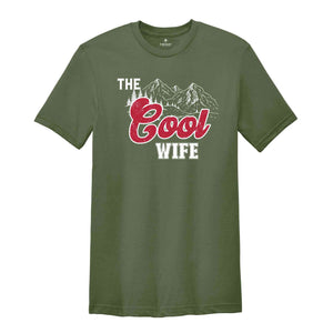 The Cool Wife Shirt, Bachelorette Party Shirt, Cute Bride Shirt, Bridesmaid Shirt, Bride Gift, Wife Life, Shirt for Wife, Gift for Wife,