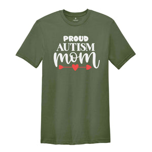 Proud Autism Mom Shirt, Autism Mama Shirt, Autism Mom Shirt, Varsity Autism Shirt, Gift For Autism Mom, Autism Awareness Neurodiversity