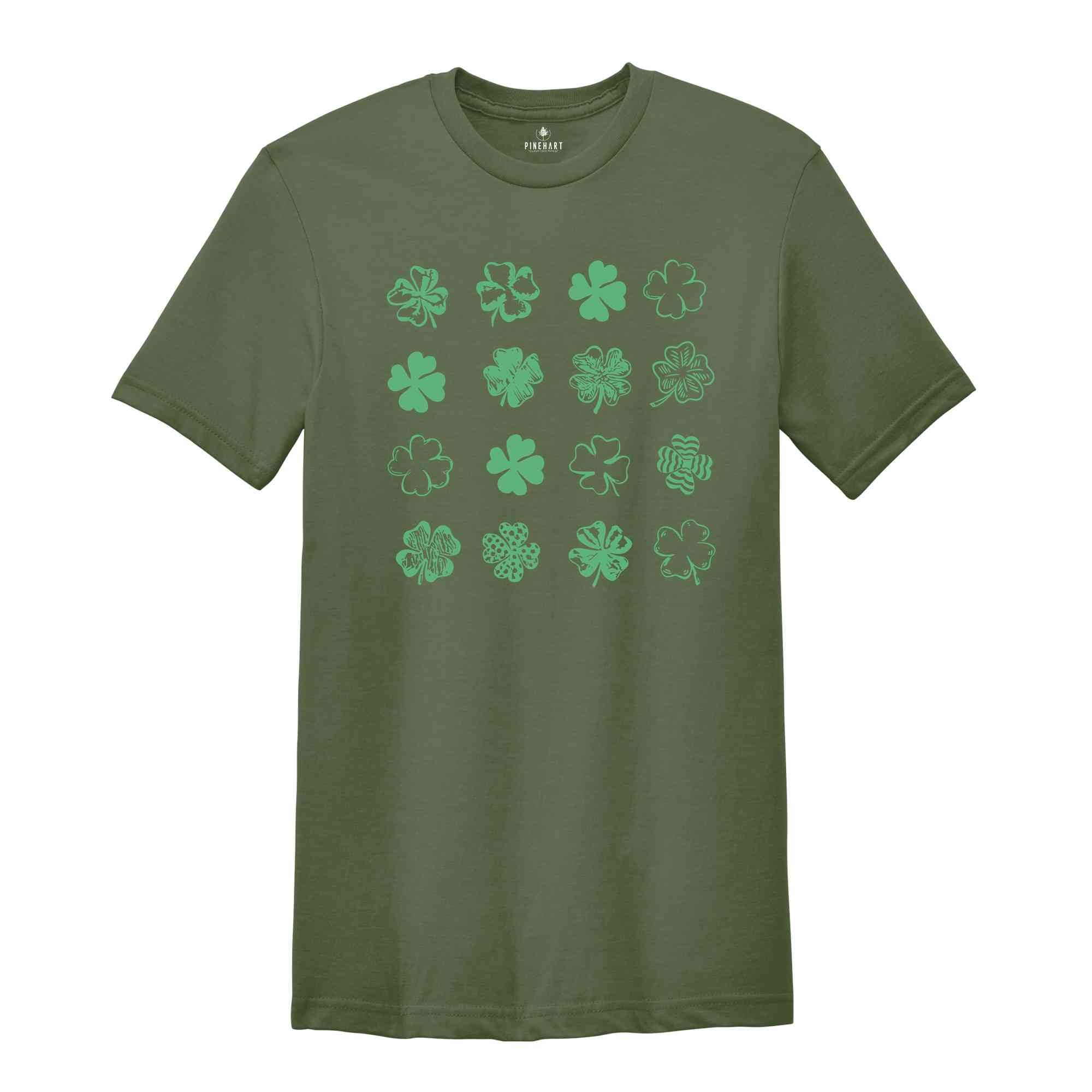 Shamrocks Shirt, St. Patrick's Day Shirt, Shamrock Shirt, Lucky Shirt, Cute Shirt, Patricks Day Shirt