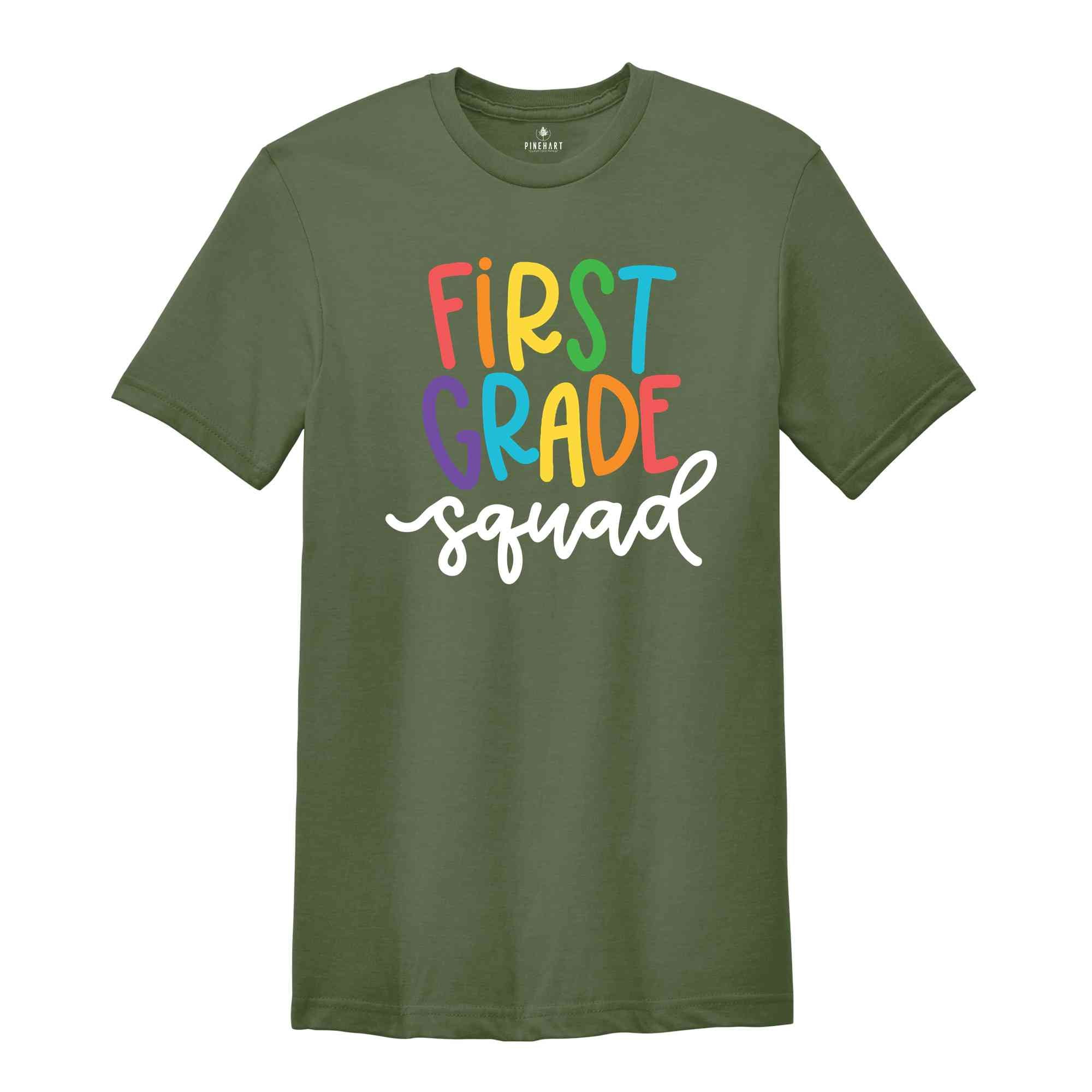 First Grade Team Shirt, Back To School Shirt, First Day Of School Shirt, Teacher Shirt, Kindergarten Teacher Gifts