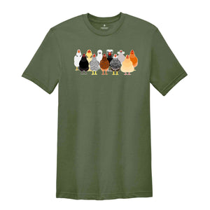 Chicken Shirt, Chicken Lover Tshirt, Women Chicken Gift Love Chickens Tee, Animal Sweatshirt, Funny Farmer Farm Tee