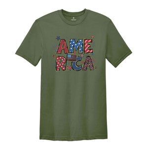 Patriotic America Shirt, America Flag Shirt, 4th Of July Shirt, Independence Day Shirt, Patriotic Shirt, USA Shirt, America Shirt