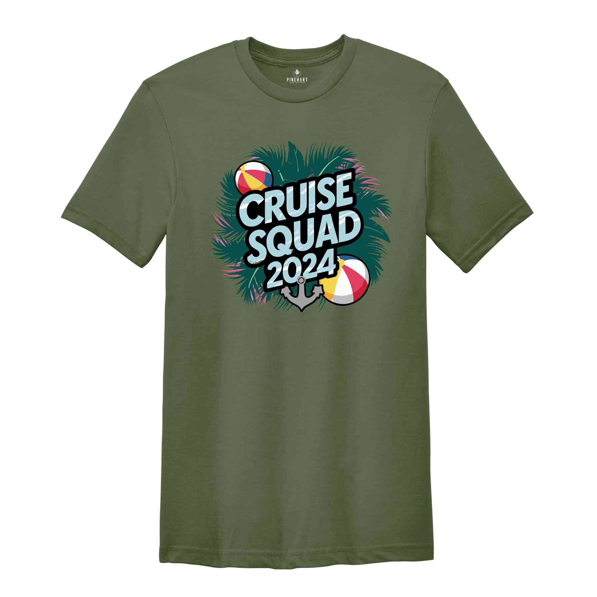 Cruise Squad Shirt, Family Cruise Shirts, Family Matching Vacation Shirts, Cruise 2024 Shirt, Cruise Shirts, Matching Family Shirt