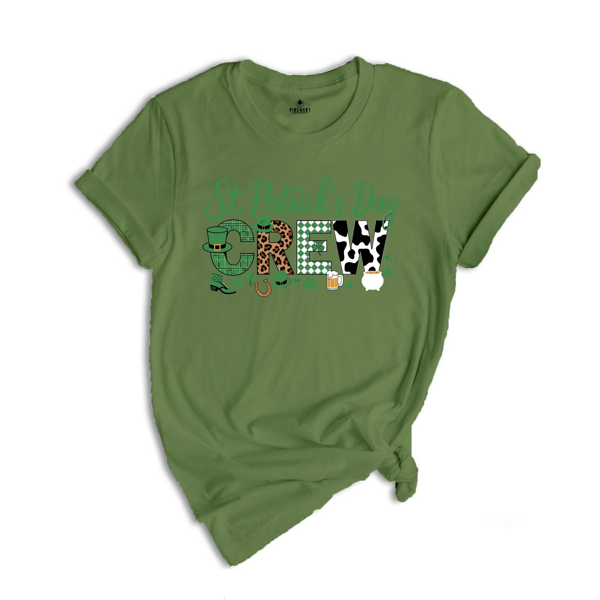 St. Patrick's Day Crew Shirt, Family Matching Shirt, St. Patty's Day Tee, Drinking Shirt, Funny Matching Shirts, St. Patrick Day Gift