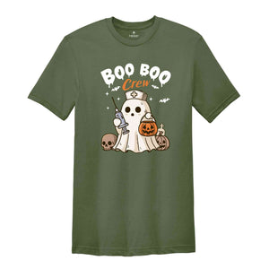 Boo Boo Crew Shirt, Nurse Halloween Shirt, Nurse Gift For Halloween, Nurse Life Shirt, Boo Shirt, Nurse Shirt, Halloween Shirt, Ghost Shirt