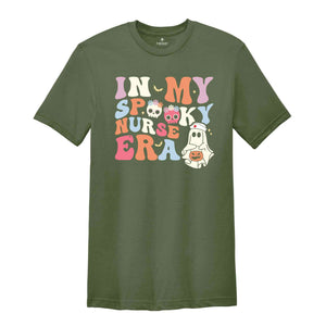 In My Spooky Nurse Era Shirt, Cute Nurse Shirt, Cute Halloween Shirt, Halloween Gift, Nurse Life Shirt, Nurse Gift, Nursing Shirt