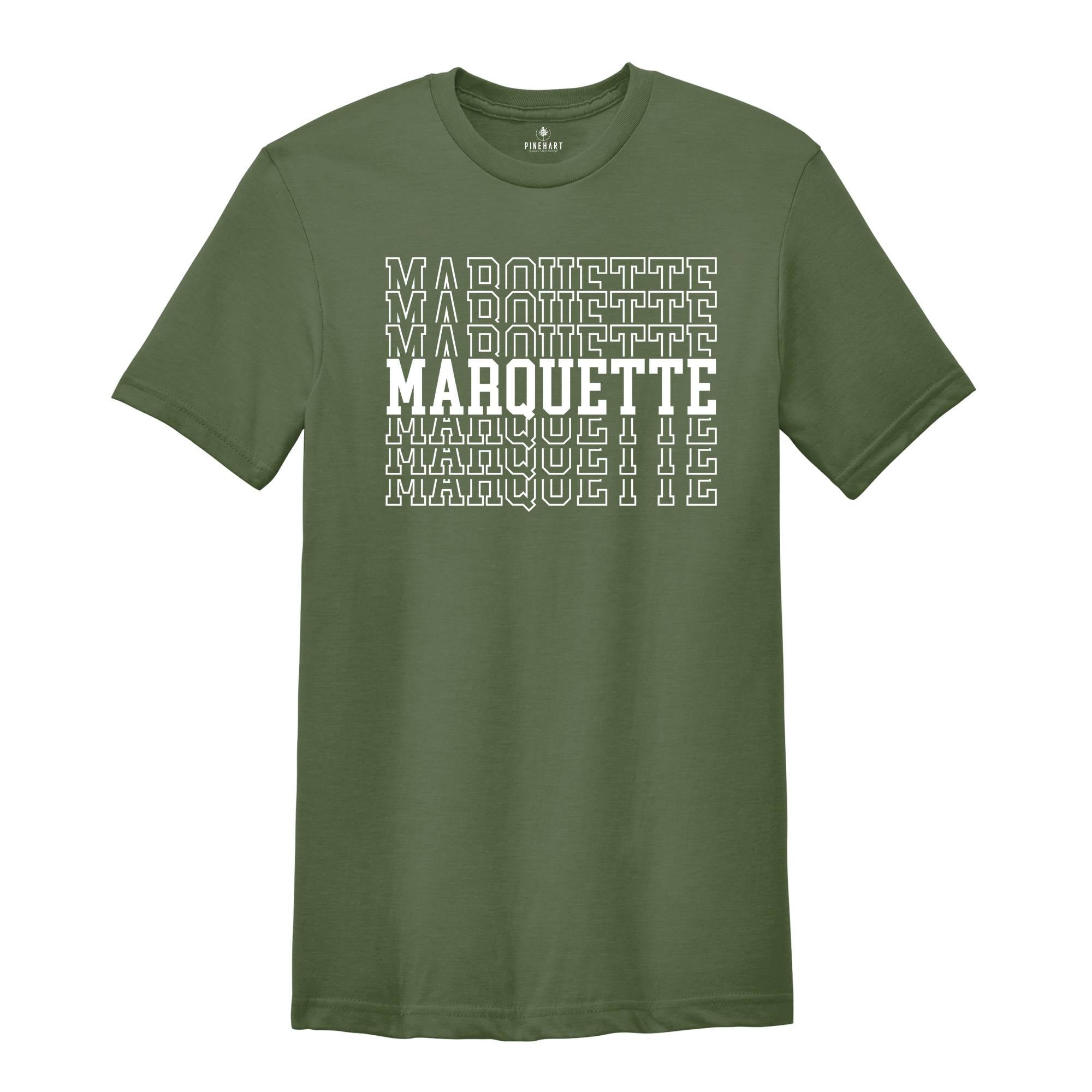 Team Mascot Shirt, Marquette Team Shirt, Marquette Football Shirt, Marquette Fan Shirt, Marquette School Shirt, Marquette School Spirit