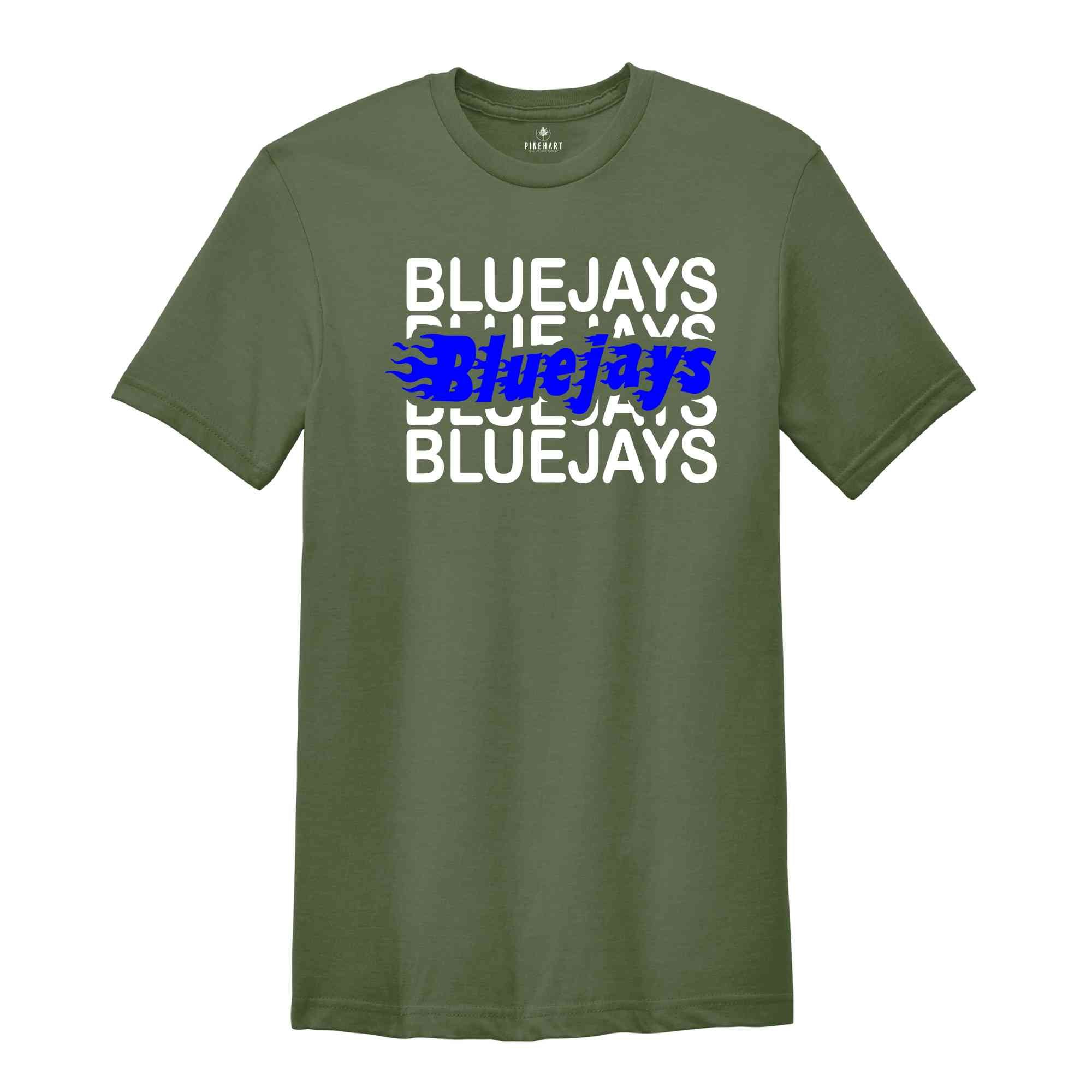 Bluejays Team Mascot Shirt, Bluejays Team Shirt, Bluejays Team Spirit, Bluejays Fan Shirt, Bluejays School Shirt, Bluejays School Spirit