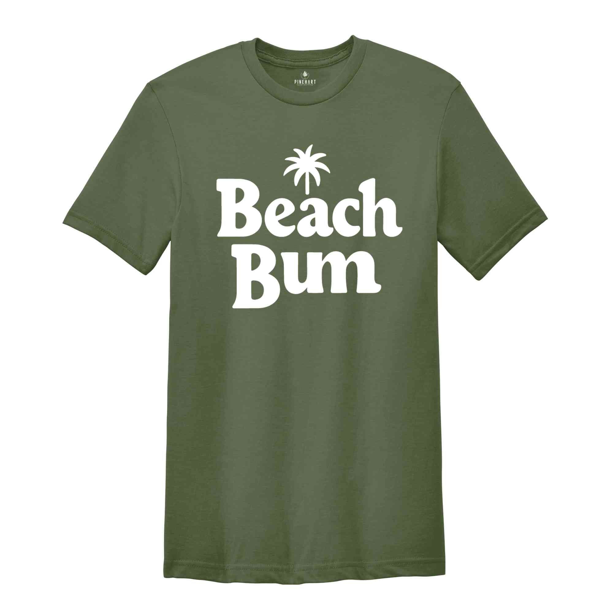 Beachbum Shirt, Beach Bum Shirt, Palm Tree Summer T Shirt, Beach Tee, Ocean Tshirt, Vacation Shirt, Vacay Mode Shirt