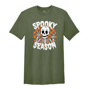 Spooky Season Shirt, Retro Spooky Shirt, Spooky Halloween, Halloween Shirt, Fall Vibes, Cozy Season Shirt, Cute Fall Shirt, Halloween Gift