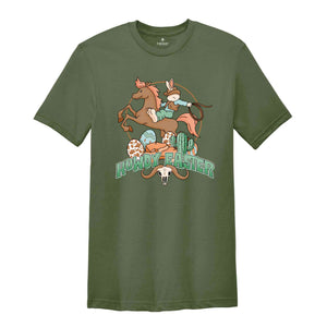 Howdy Easter Shirt, How Easter Tee, Howdy Hunny Happy Easter, Cute Bunny Gift, Western Rodeo Easter, Boho Easter Shirt