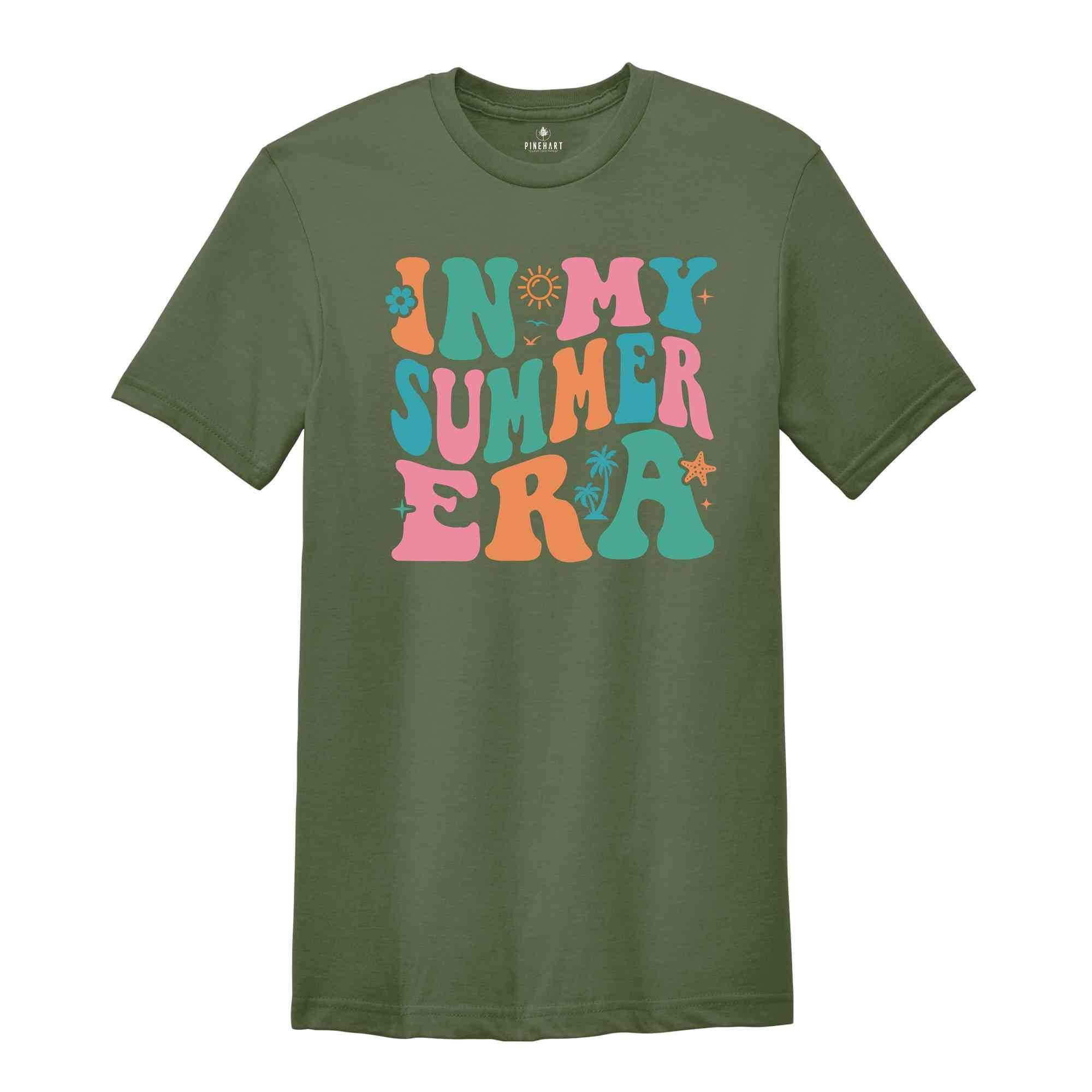 In My Summer Era Shirt, Teacher End Of Year Shirt, Summer Vibes Shirt, Summer Beach Shirt, Summer Camp Shirt, Teacher Summer Shirt