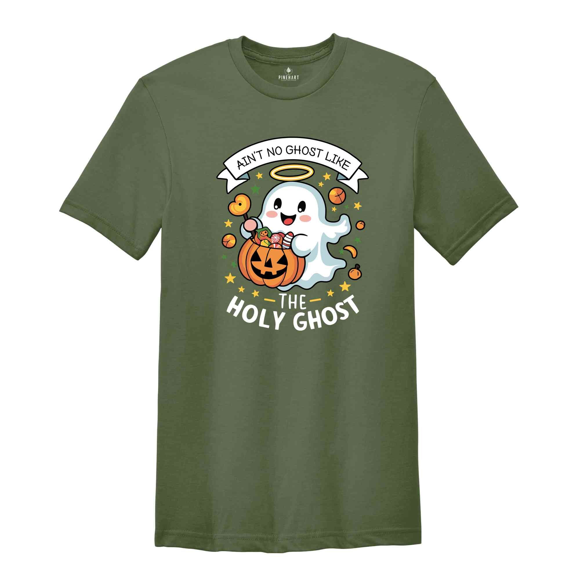 Ain't No Ghost Like The Holy Ghost Shirt, Funny Christian Halloween Shirt, Religious Halloween Shirt, Cute Ghost Shirt, Funny Christian Gift