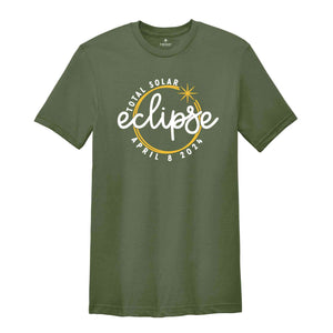 Eclipse 4-8-2024 Shirt, Total Solar Eclipse 2024 Shirt, April 8 2024 Shirt, USA Shirt, Spring Shirt, Eclipse Shirt