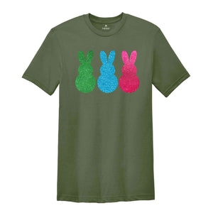 Glitter Bunnies Shirt, Easter Shirt, Bunny Easter Shirt, Happy Easter Shirt, Easter Mom Shirt, Mom Shirt