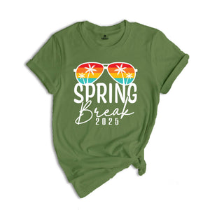 Spring Break 2025 Shirt, Family Beach Shirt, Vacation Shirt, Family Trip Shirt, Friends Trip Shirt, Cruise Squad 2025 Summer Shirt