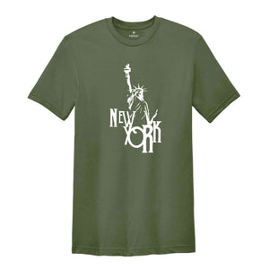 New York Shirt, Statue Of Liberty Shirts, New Yorker Shirt, New York City Shirt, New York Gifts, NYC Tee