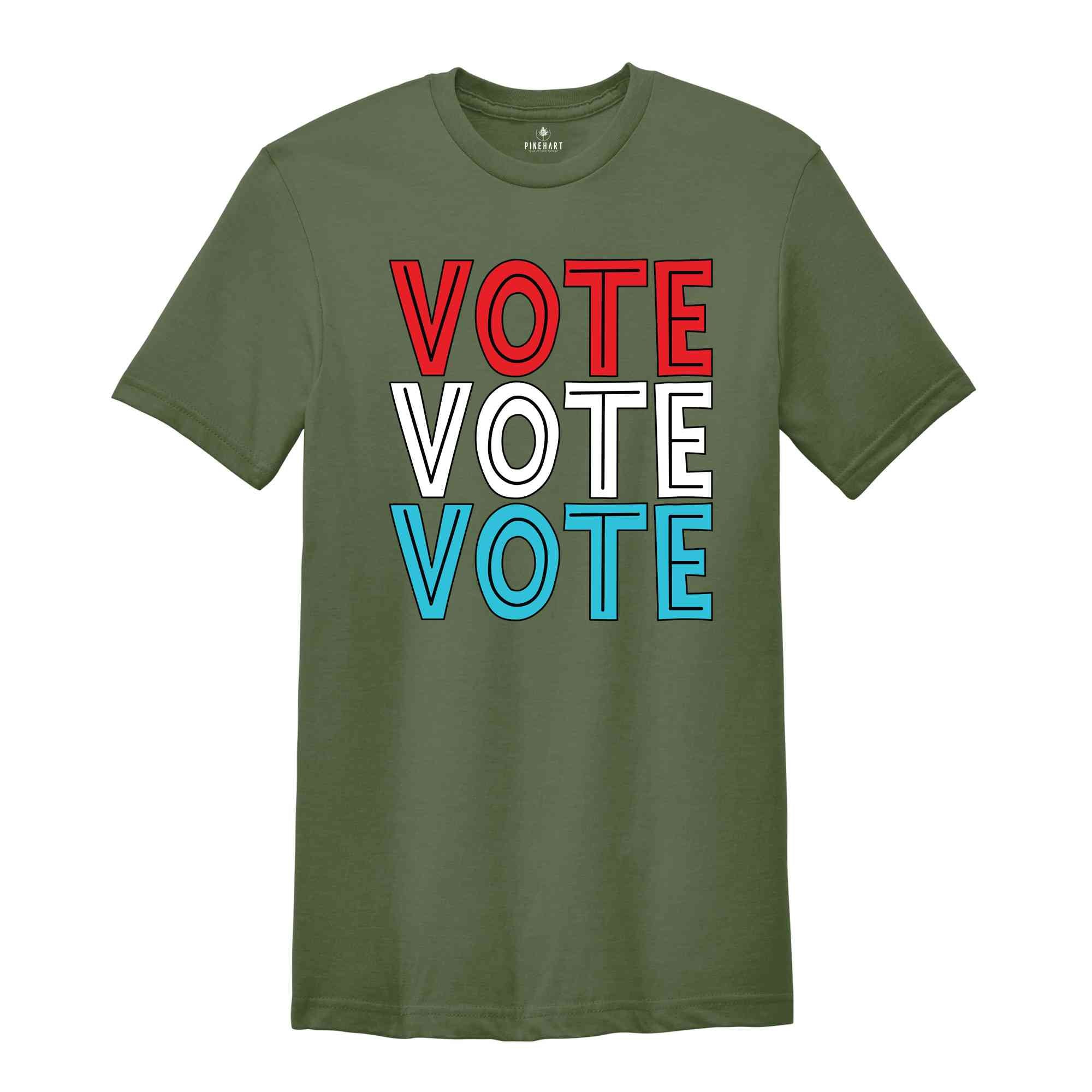 Vote 2024 Elections Shirt, Vote Shirt, Election Shirt, Campaign Shirt, President Shirt, Voting Shirt