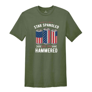 Getting Star Spangled Hammered Shirt, America Shirt, Funny America Shirt, 4th Of July Shirt, Independence Day Shirt, USA Shirt