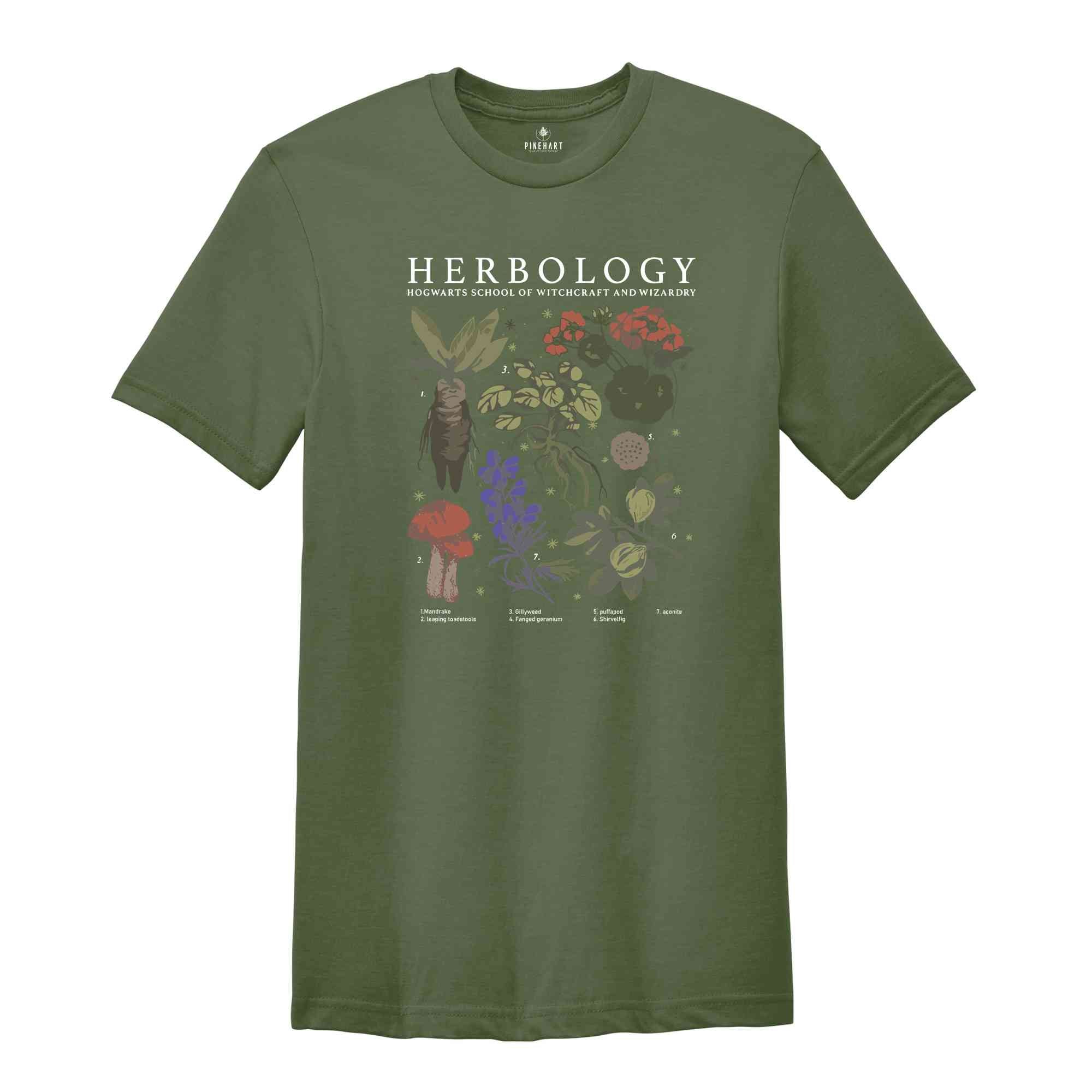 Herbology Shirt, Herbology Shirt, Gift For Plant Lover, Botanical Shirt, Plant Lover Shirt, Plant Shirt, Gardening Shirt