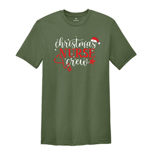 Nurse Crew Christmas Shirt, Christmas Nursing Shirt, Nurse Christmas Shirt, Nursing Shirt, Nurse Shirt, Funny Nursing Shirt