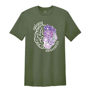 Epilepsy Awareness T-Shirt, Mental Health Shirt, Neurodiversity Shirt, Motivational Gifts For Epilepsy