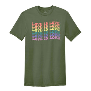 Love Is Love Shirt, Pride Ally Shirt, Cute Pride Shirt, Pride Month Shirt, LGBTQ Shirt, Gay Shirt, Lesbian Shirt, Pride Love Shirt,