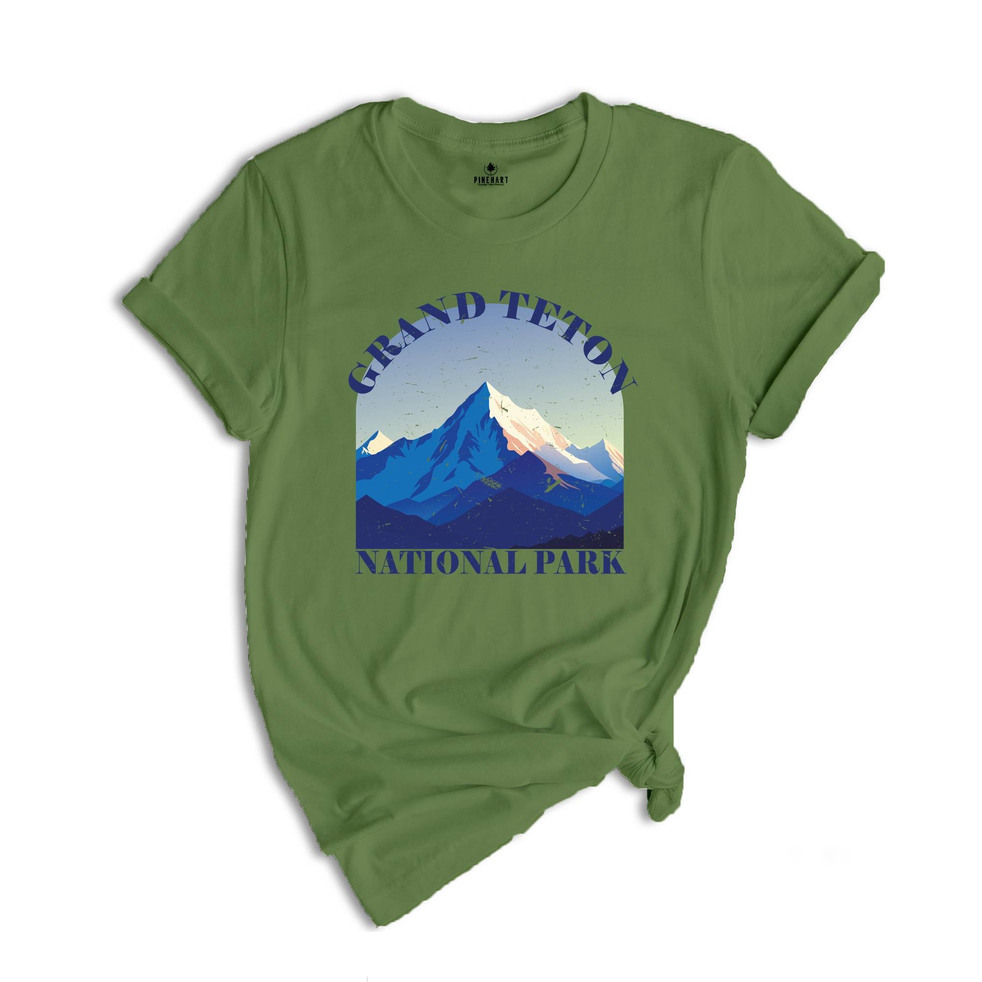 Grand Teton National Park Shirt, Wyoming T-Shirt, Grand Teton Vintage National Park Shirt, Mountain Shirt, Grand Teton Park Grand Tee