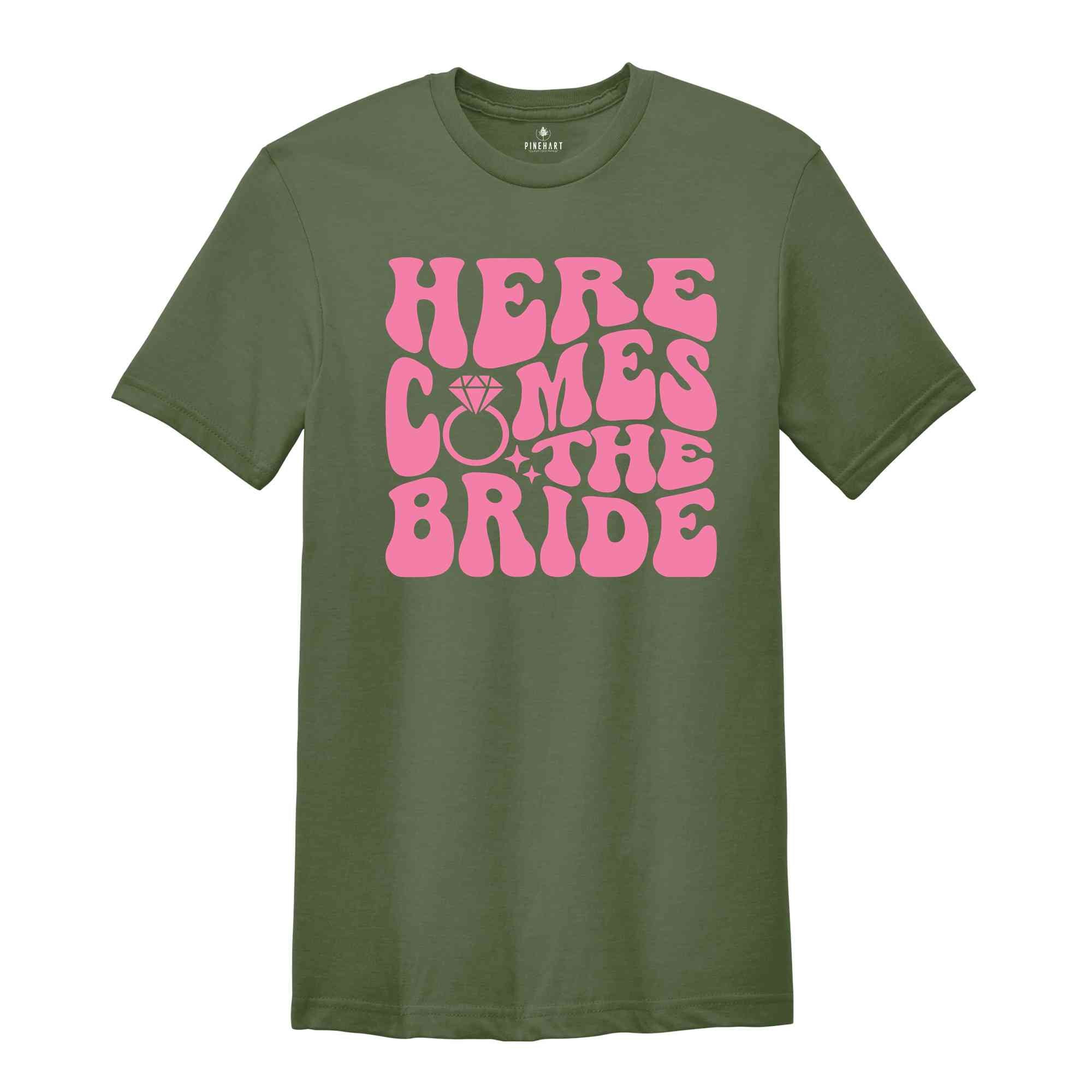 Bachelorette Shirts Here Comes The Bride Shirt Disco Bachelorette Party Shirts Bachelorette Matching Shirt Wedding Party Group Shirt