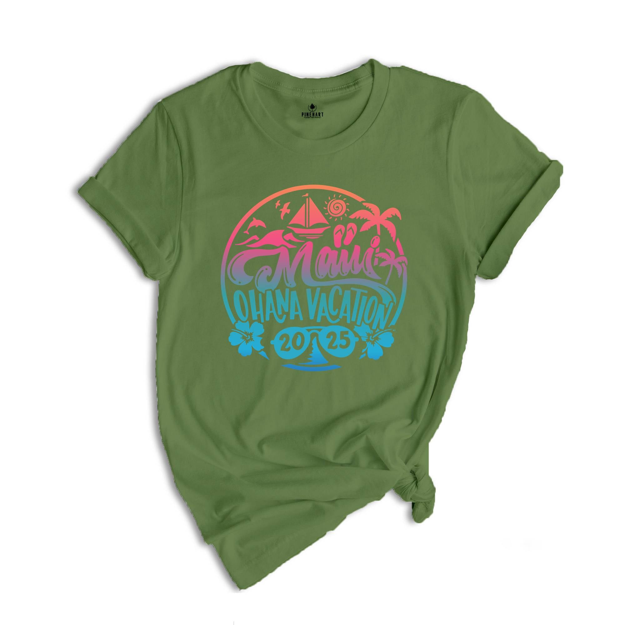 Maui Ohana Family Shirt, Family Vacation Hawaii Trip Shirts, Family Matching Vacation Shirts, Hawaii Vacation Outfit, Hawaii Family Shirts